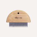 Tilley + Me Bamboo Flea Detangler – Set of 2 | Gentle & Eco-Friendly for Dogs & Cats